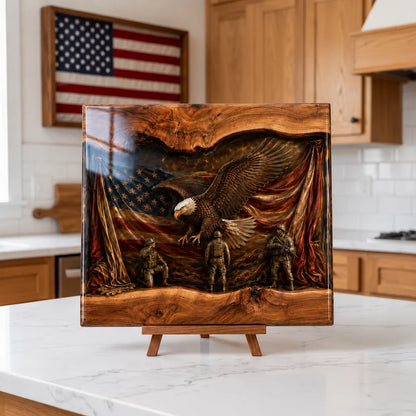 Handmade Veteran Cutting boards