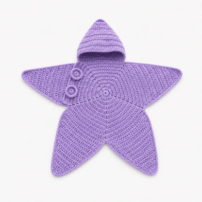 Handmade Crochet Baby Star Onesie